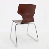 1970s Elmar Flototto Dining or Side Chair, Germany -40 Pieces Available
