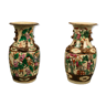 Paire de vases en porcelaine de nankin XlXème