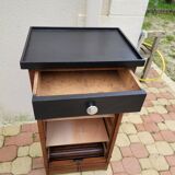 Vintage curtain binder cabinet