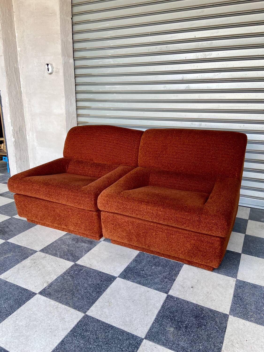 Pair of vintage armchairs