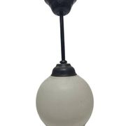 Lampe pendentif communiste vintage, Pologne, années 1970