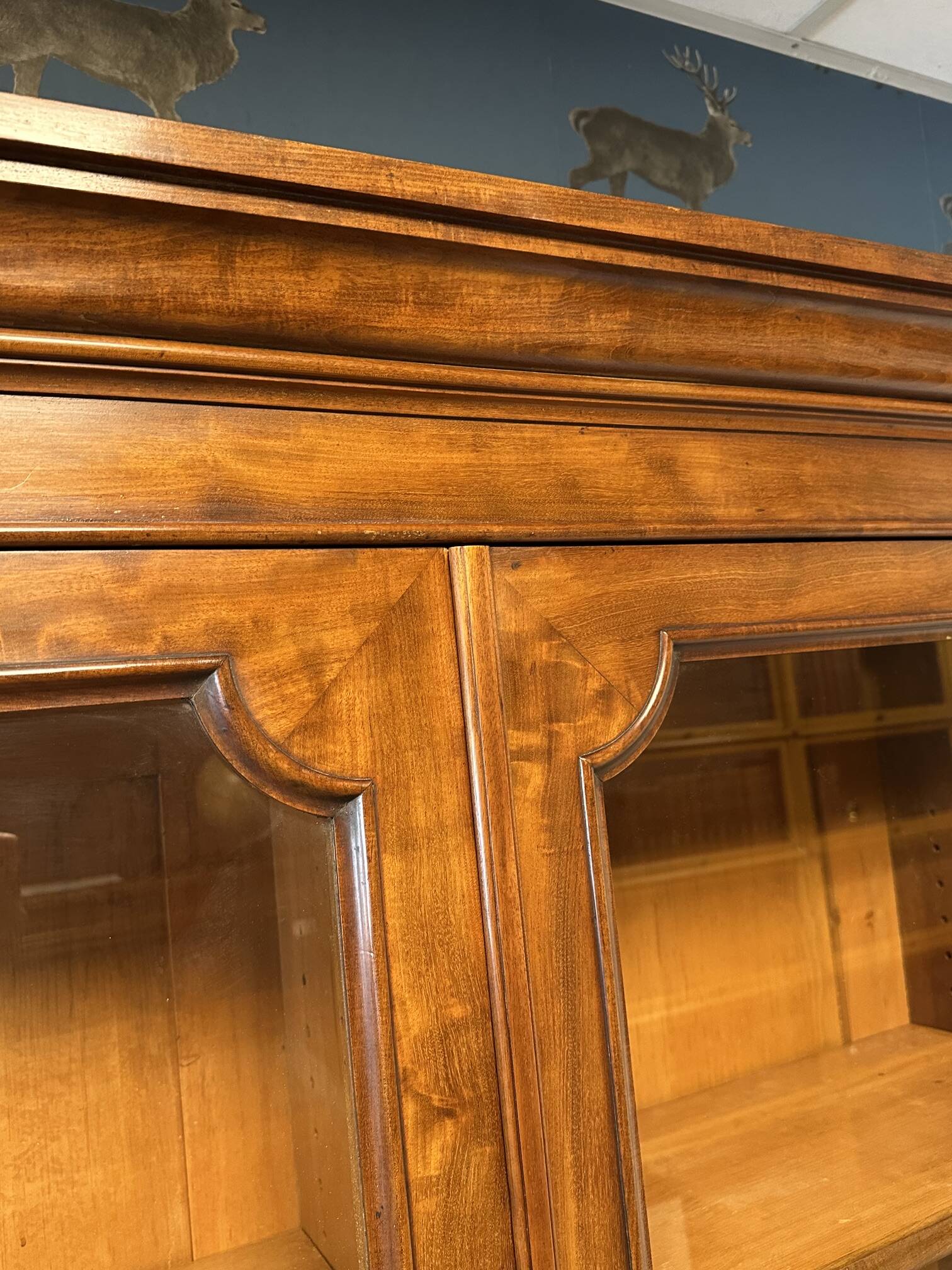 Large three door bookcase