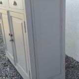 Grey parisian buffet, tile tray "pool"