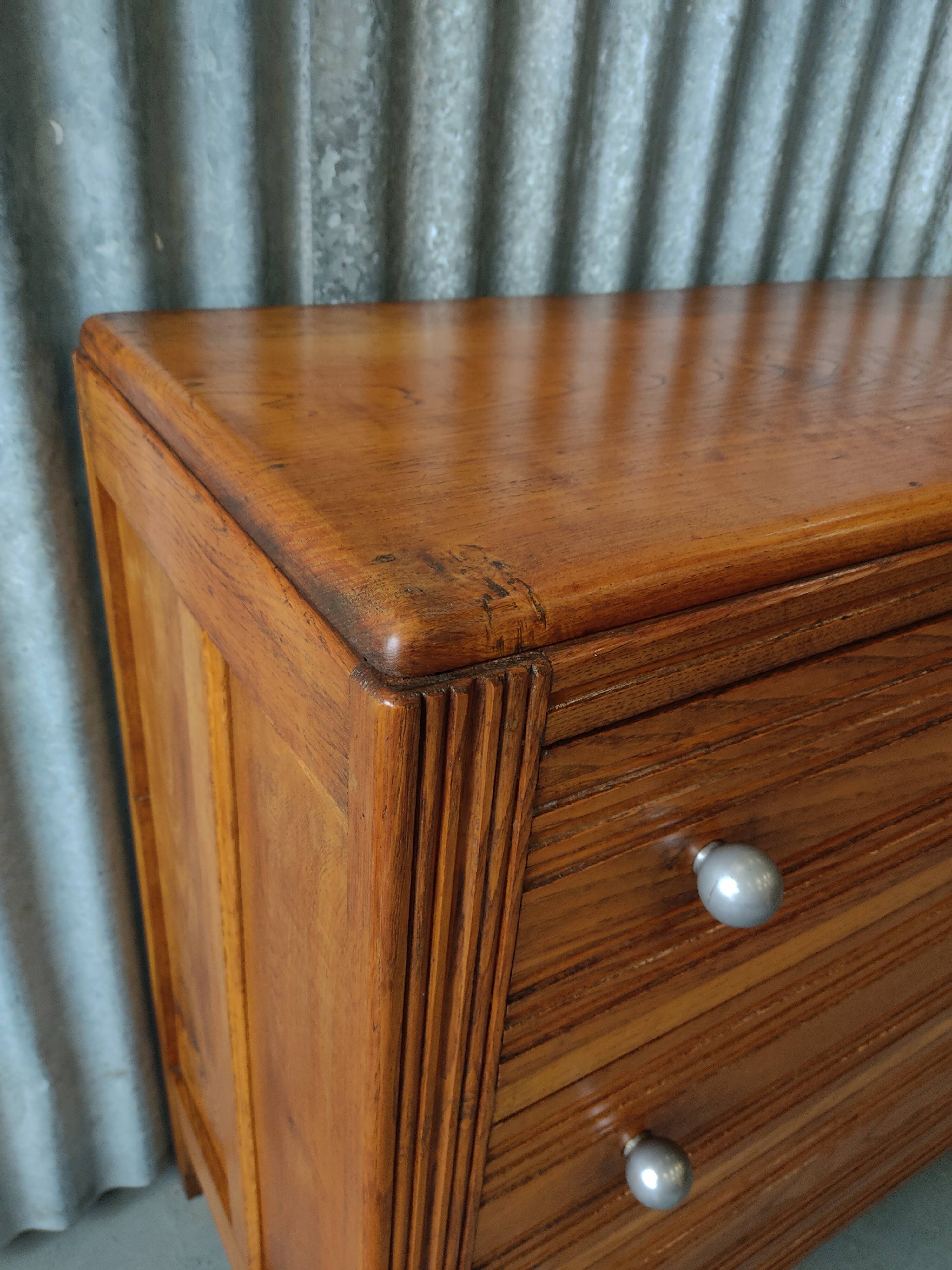Vintage oak dresser 1950