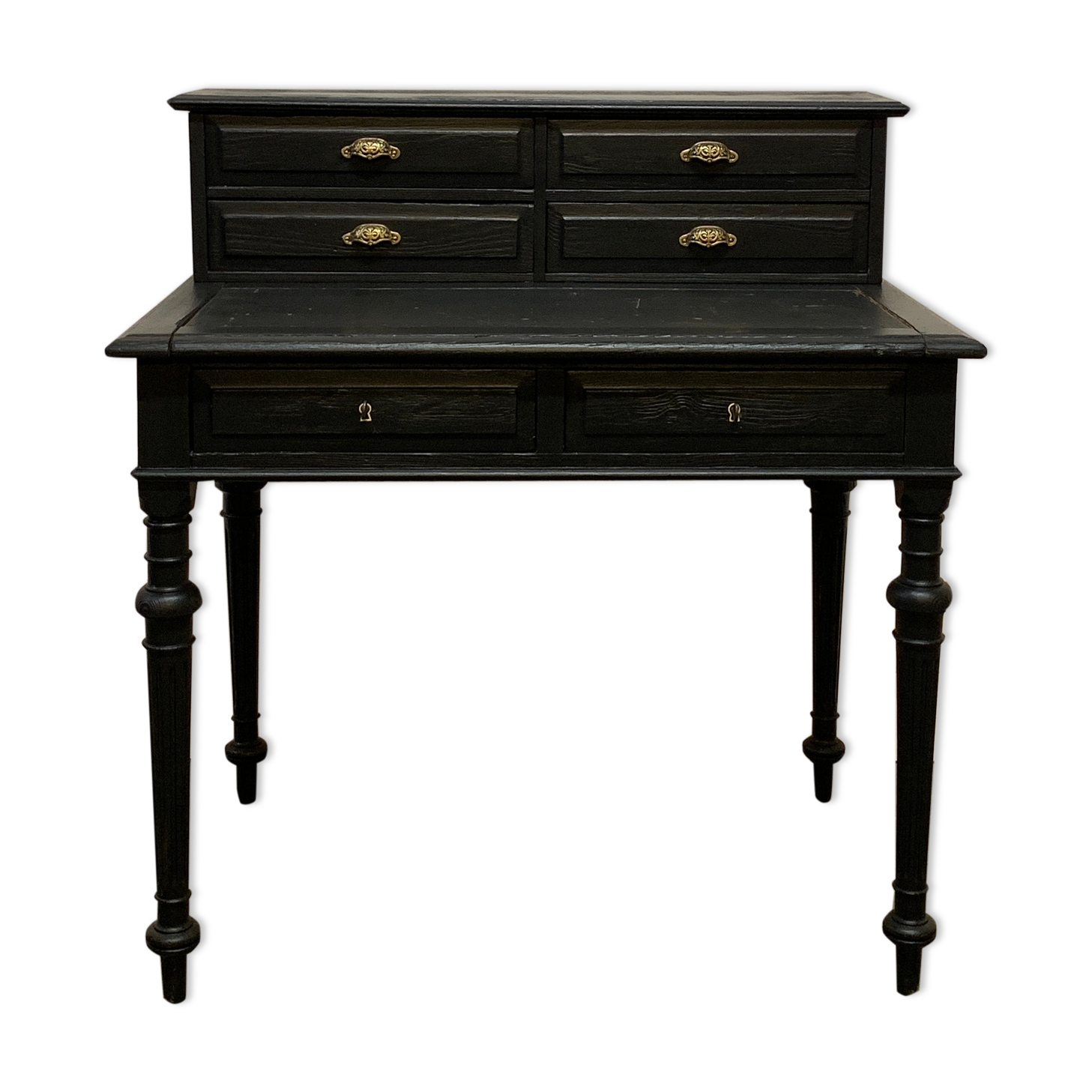 Old desk 19th black