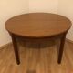 Scandinavian extendable teak dining table