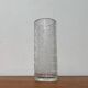 Large vase in raw glass, 1970s brutalism.