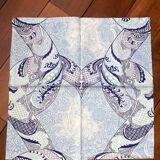 6 New "Trianon" Cotton Satin Napkins