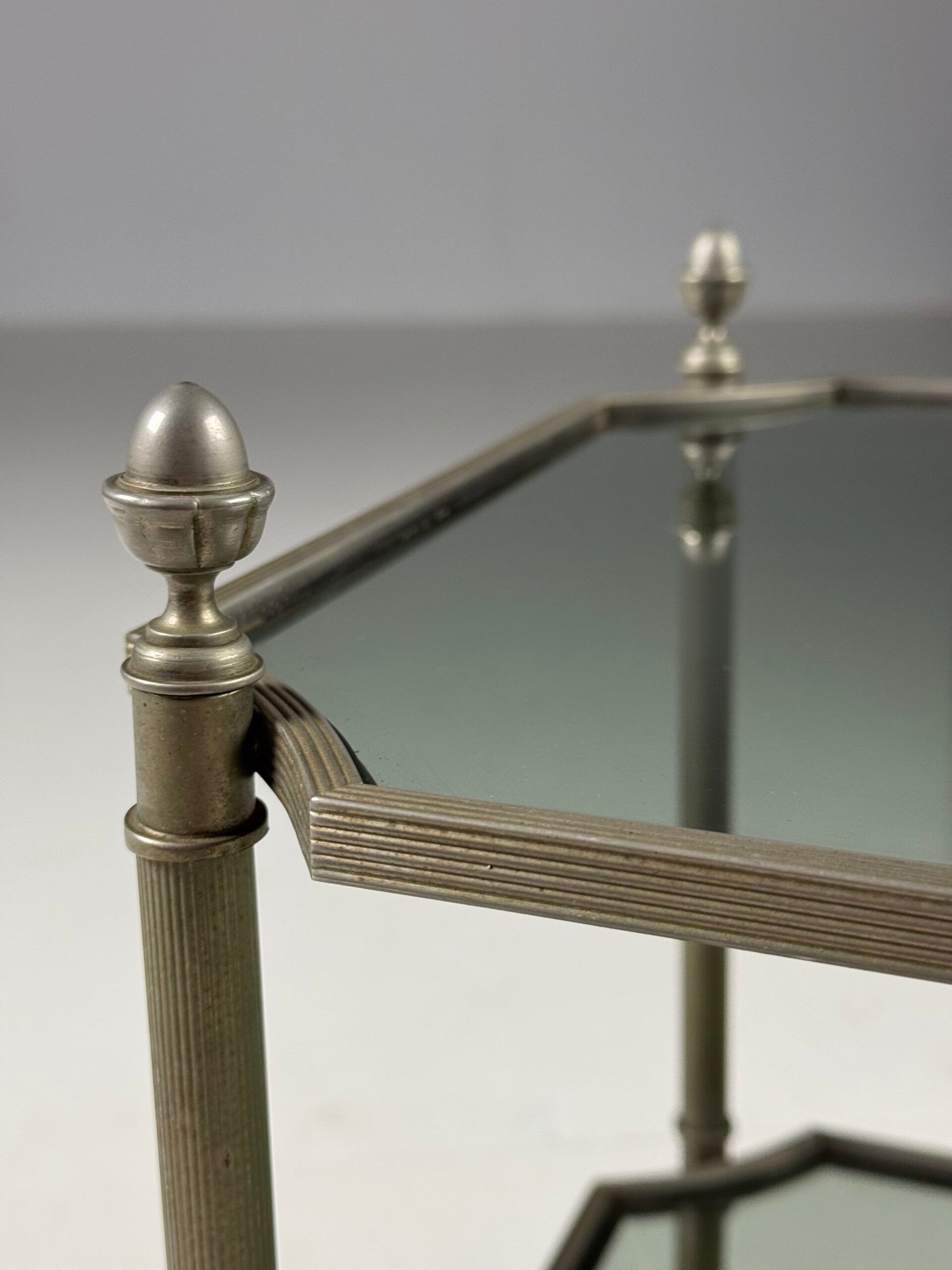 French coffee table metal mid 20th century