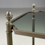 French coffee table metal mid 20th century