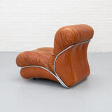 Italian Corolla lounge chair by I.P.E 1970s
