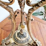 19th century Empire style gilded bronze cassolette lamp