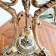 Lampe cassolette bronze doré style Empire XIXème