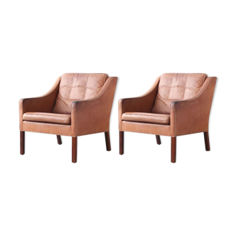 2 armchairs B. Mogensen model 2207