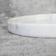 Gabriella – White Round Natural Marble Tray