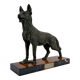 Sculpture representing a German Shepherd, Perrier Challenge Trophy, 1942