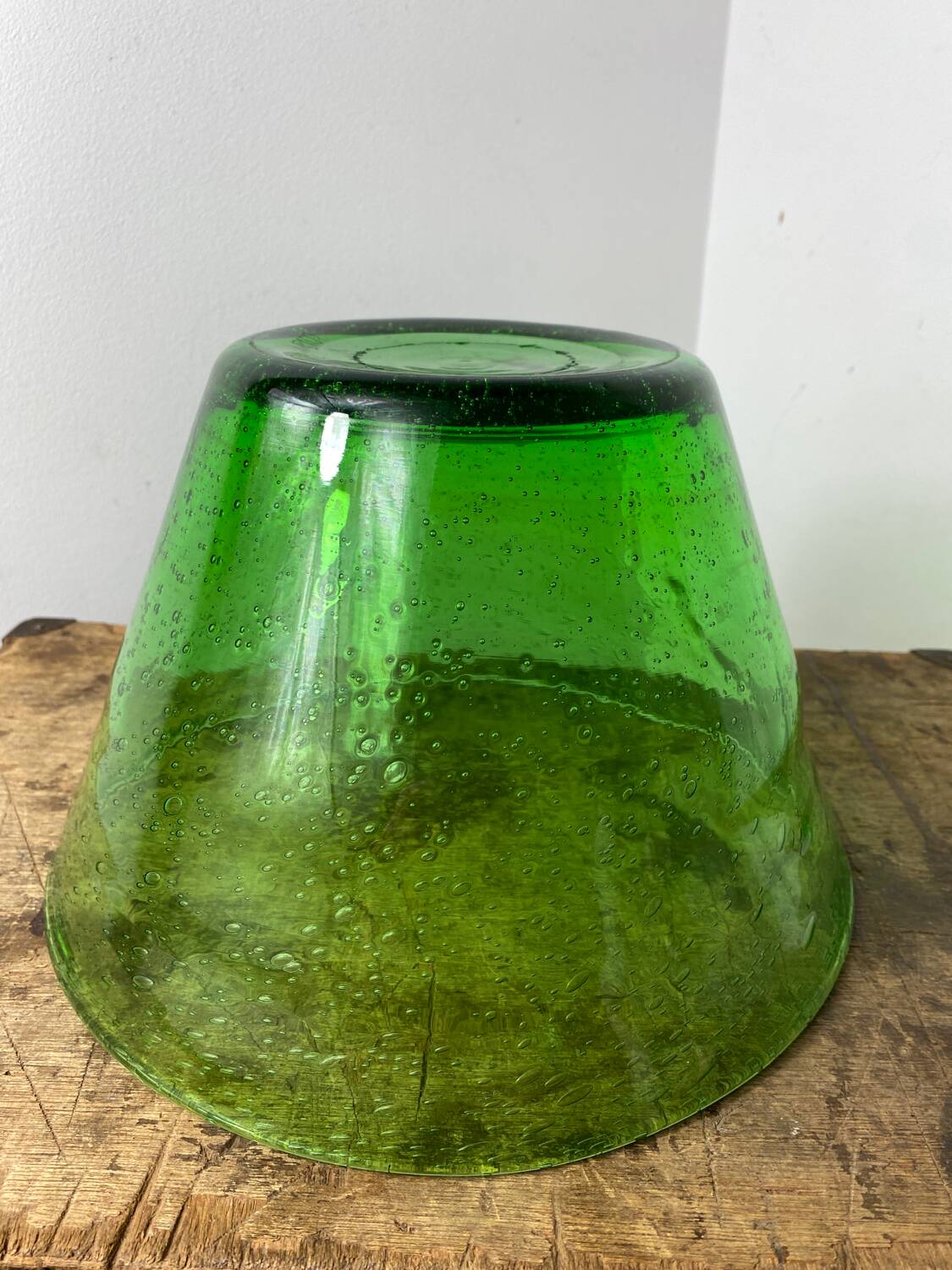 Saladier en verre bullé Biot