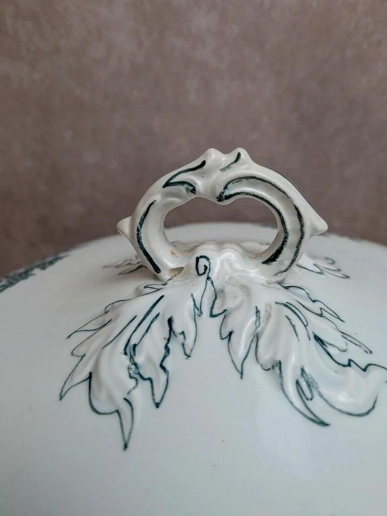 Old iron earth vegetable light – Onnaing pottery – Sorbier decoration