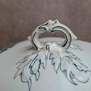 Old iron earth vegetable light – Onnaing pottery – Sorbier decoration