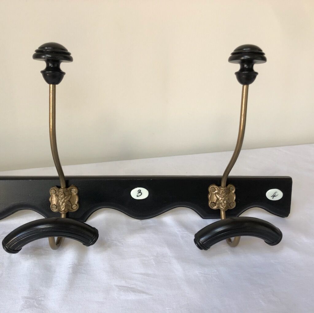 Old wall coat rack