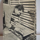 Silver photo printing circa 1970