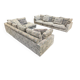 Modular sofa by Roche Bobois from the 1980s in fabric, 2 modules.