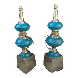 pieds de lampe vintage