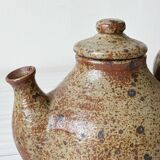 Pyrite stoneware teapot