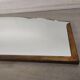 Art Deco brass mirror