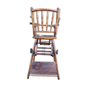 Chaise haute ancienne