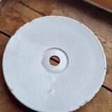 Industrial enamelled sheet metal wall light