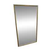 Large mirror from the early 20th century, wood and gilded stucco.