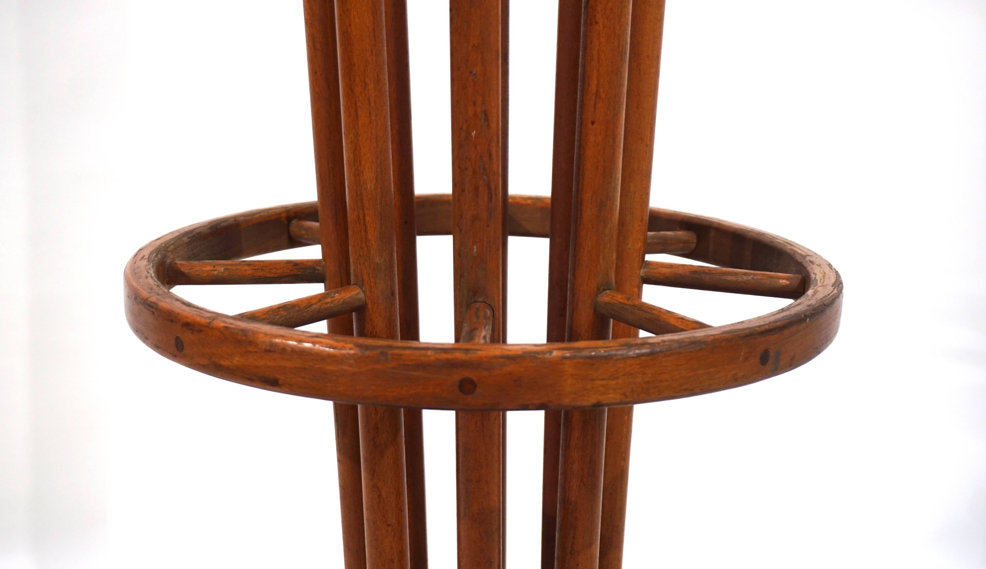 Art Deco rotating coat rack, 1930