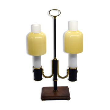 Lampe de table ministérielle italienne années 1950