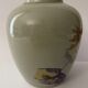 Japan polychrome vase and celadon XIX Naniwaya Okita Japan Nippon