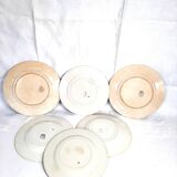 Antique plates from the Fenal Frères Pexonne factory.