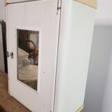 Metal pharmacy cabinet
