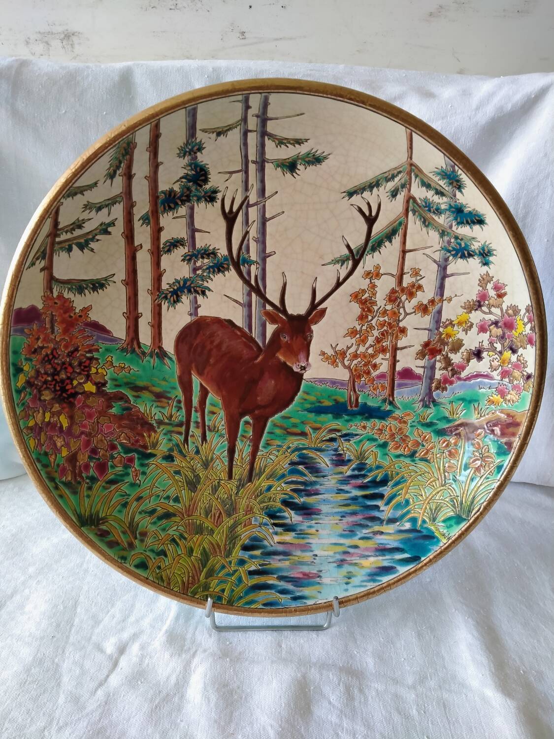 Large Longwy Dish