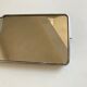 Horizontal Italian triptych barber mirror 1960 L69cm