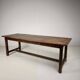 French Oak Farmhouse Table, 19th Century