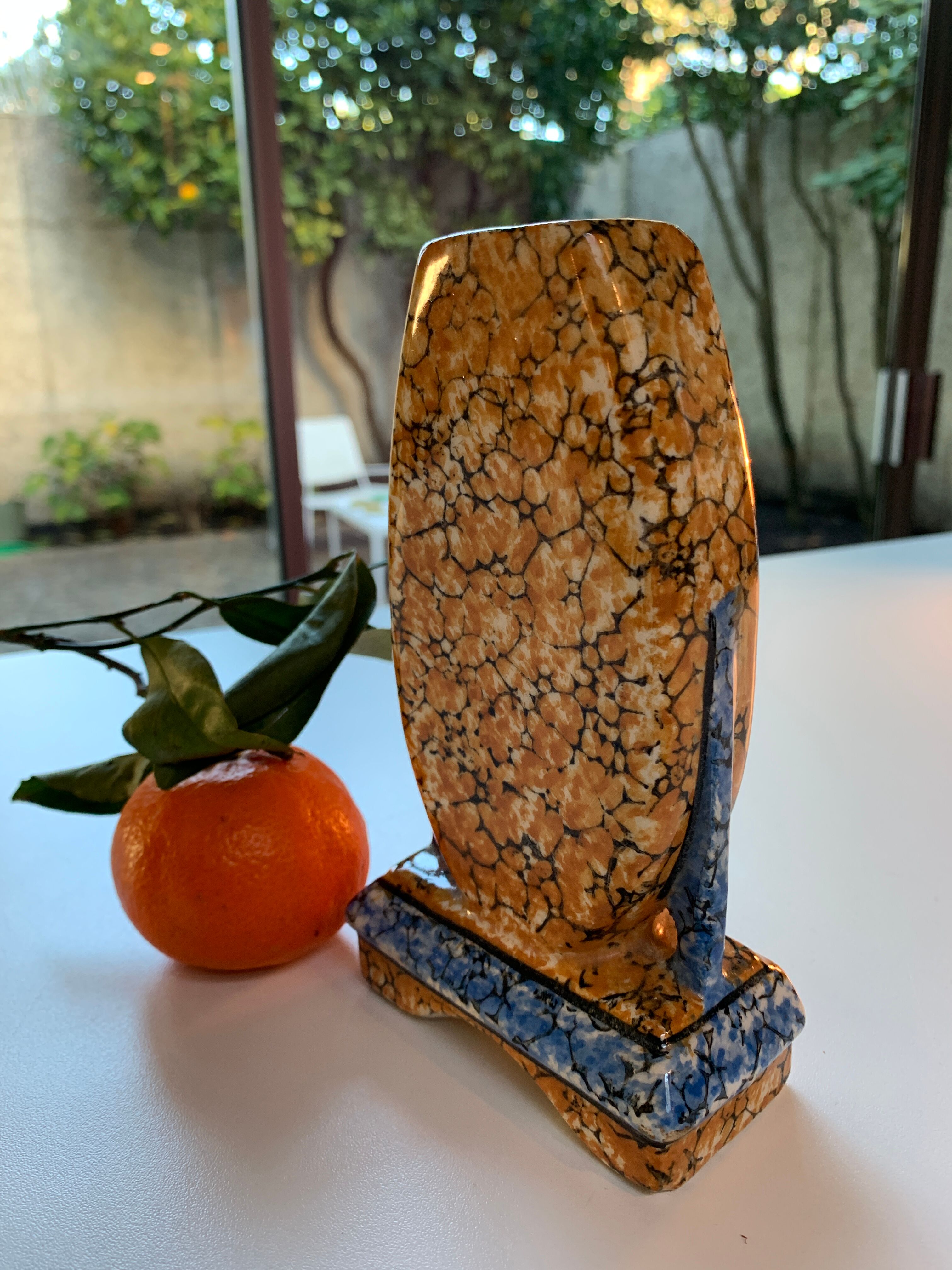 Small art deco ceramic vase