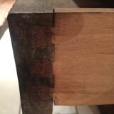 Dressing table with marble