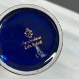 Vase porcelaine bleue Echt cobalt