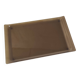 Serving tray in smoked plexiglass - 1970s