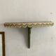60s velvet wall shelf