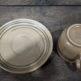 7 coffee cups and saucers Sarreguemines