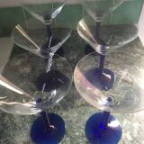 6 Martini glasses