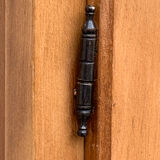 Parisian wardrobe vintage beech 1970