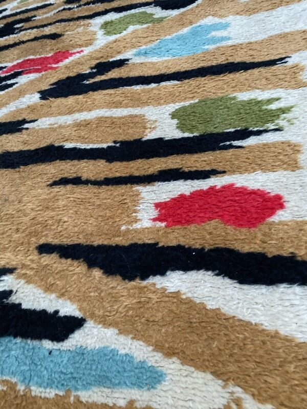 60s design carpet, Jacques Borker 160x270 cm