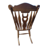 Rocking chair in solid oak
